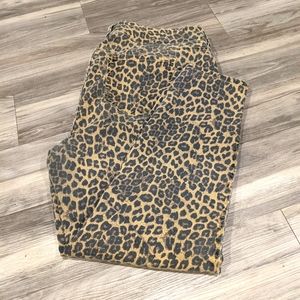 Leopard Print Jeans